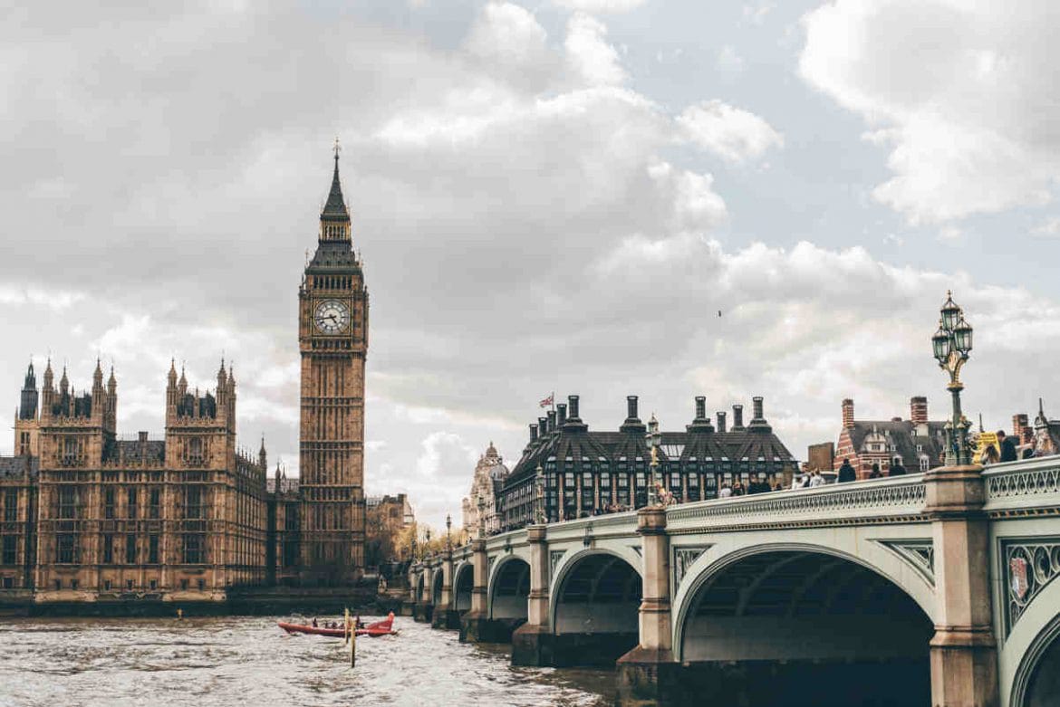 Vista panorámica de Londres