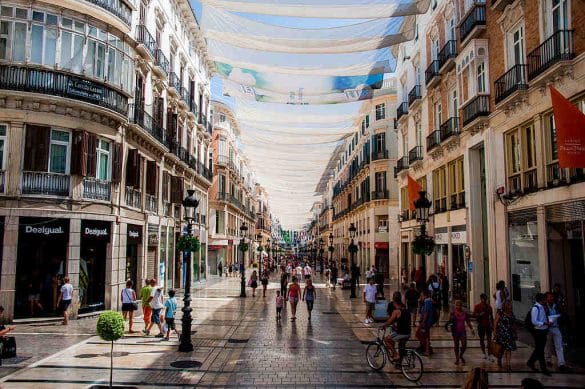 Calle Larios, Malaga