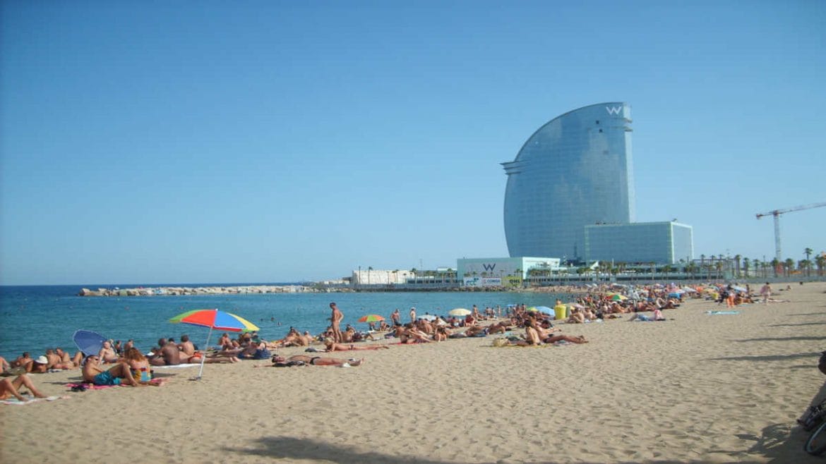 Hoteles playa de Barcelona