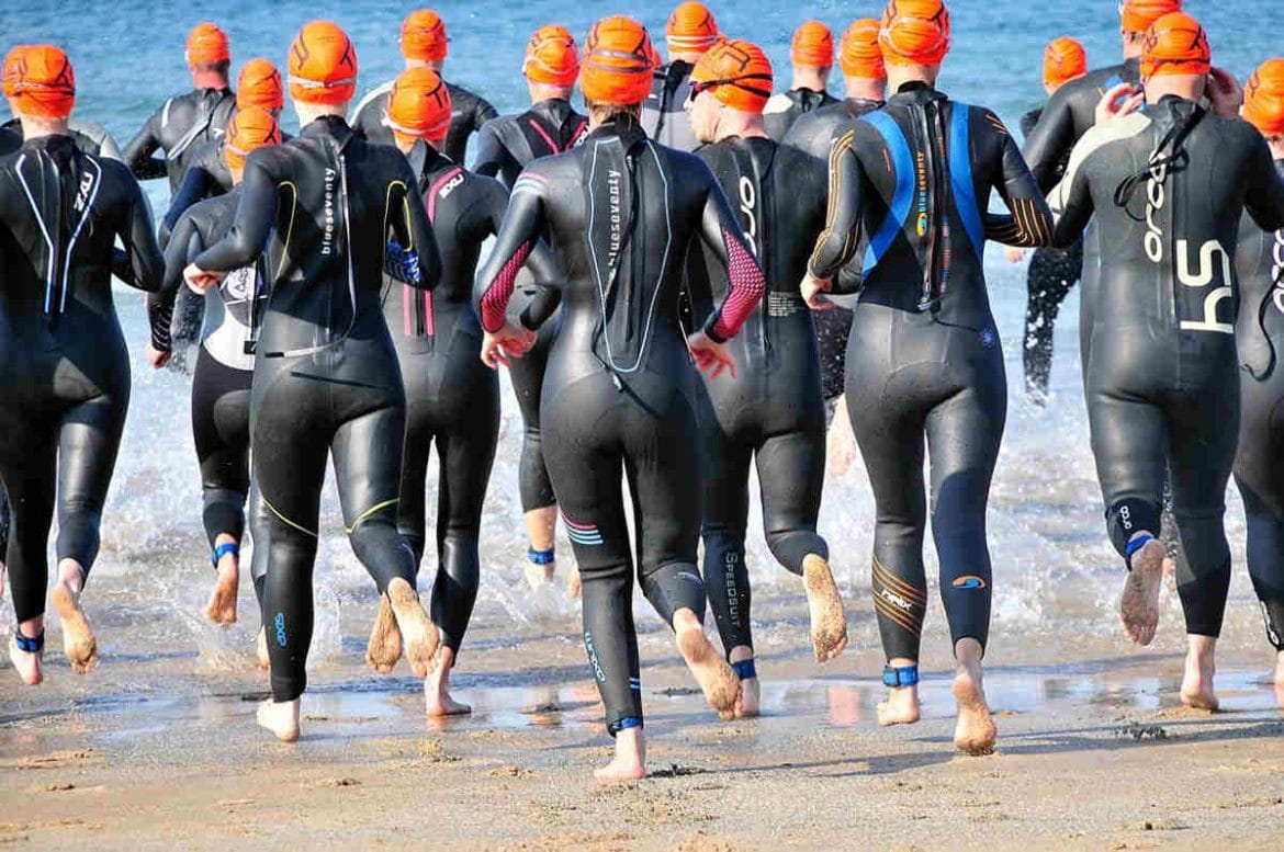 Natación en el triatlón Ironman