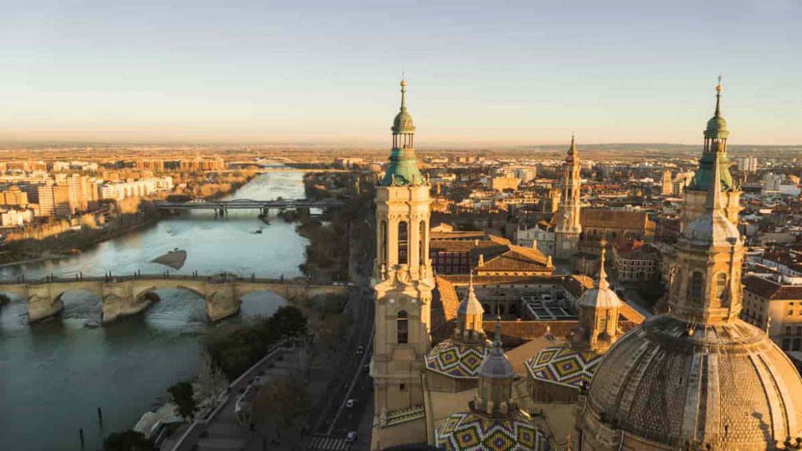 Zaragoza vista panorámica