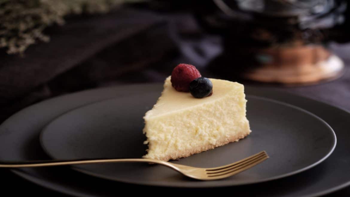 Tarta de queso keto para dieta cetogénica