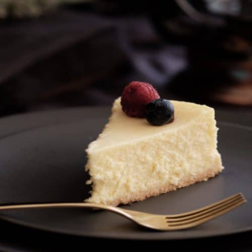 Tarta de queso keto para dieta cetogénica