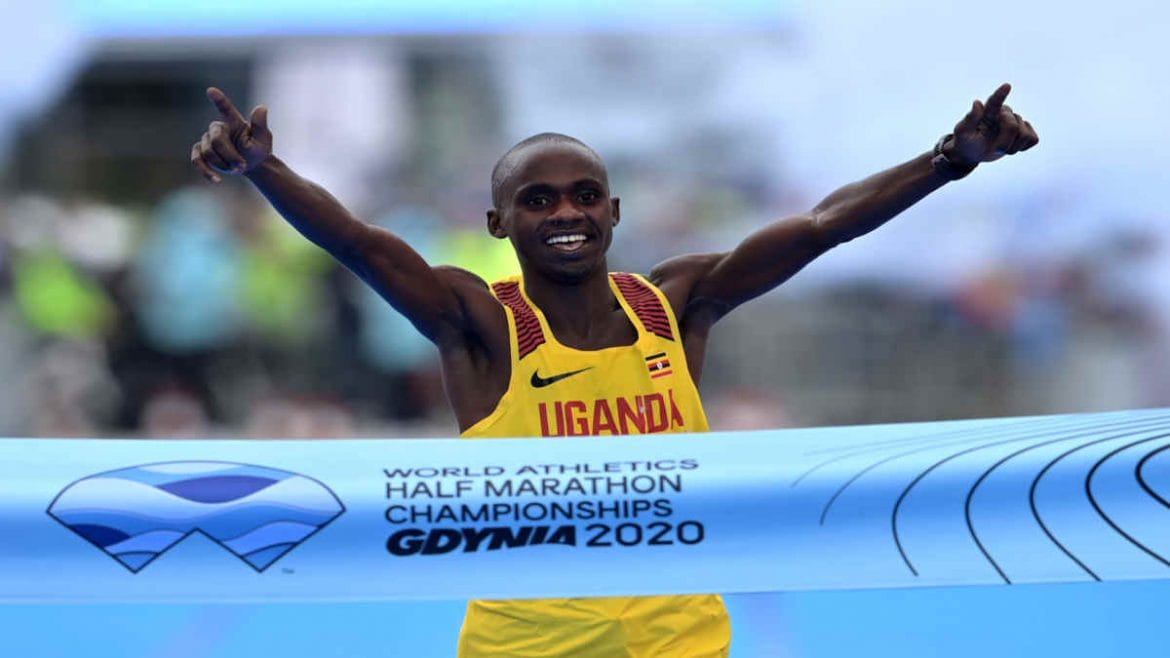 Jacob Kiplimo, ganador mundial medio maratón