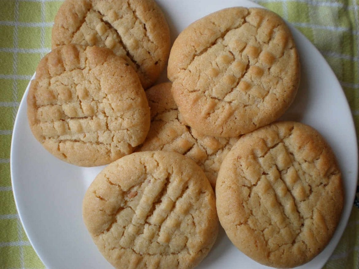Galletas de crema de cacahuete