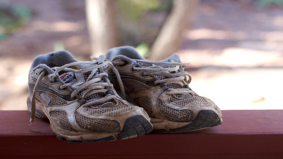 Zapatillas de running viejas