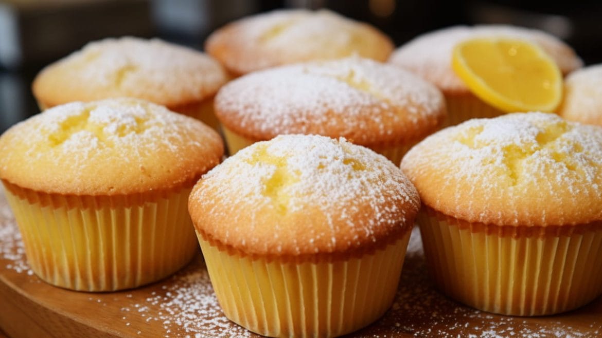Muffins de limón