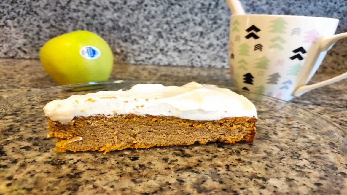 Tarta de calabaza fitness