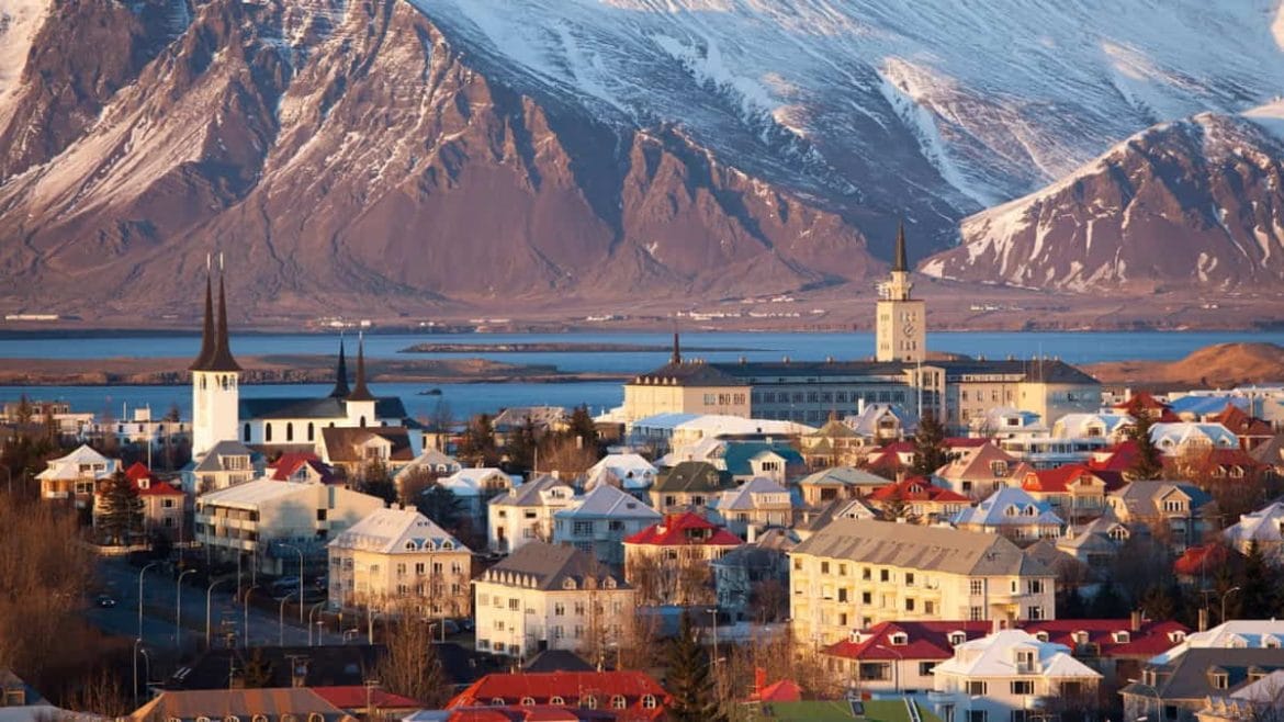 Reikiavik, capital de Islandia