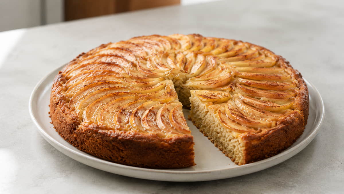 Tarta de Manzana Fitness para Corredores: Postre de recuperacion con carbohidratos de calidad