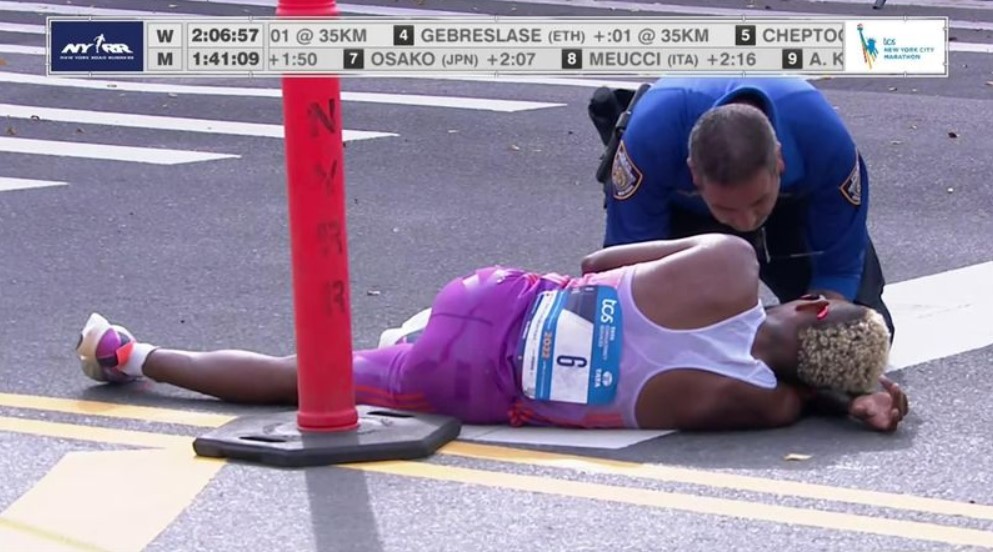 Daniel do Nascimento, colapsa en la maratón de Nueva York 2022