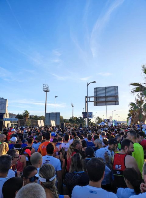 Media Maratón Málaga, línea de salida