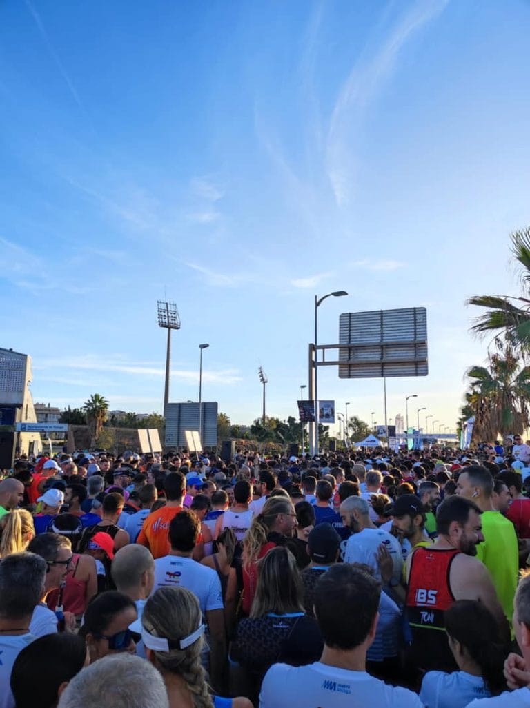 Media Maratón Málaga, línea de salida