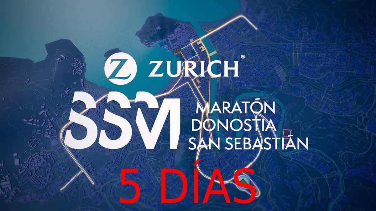 Maratón San Sebastián 2023 logo