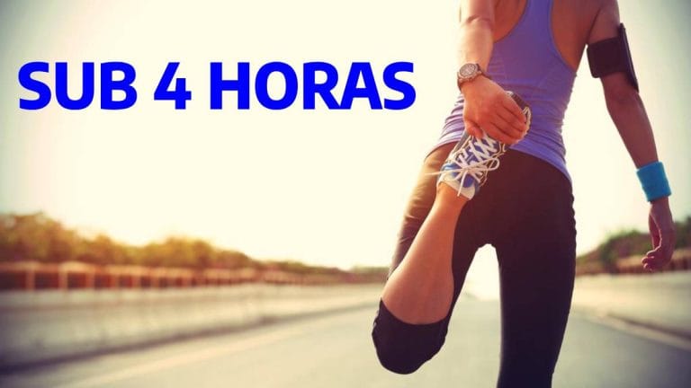 Sub 4 horas en maratón