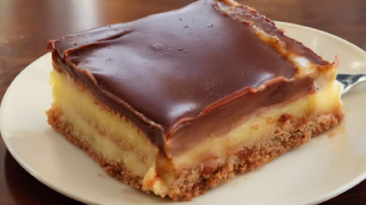 tarta de la abuela con crema y chocolate