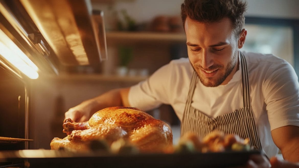 pavo en Acción de Gracias