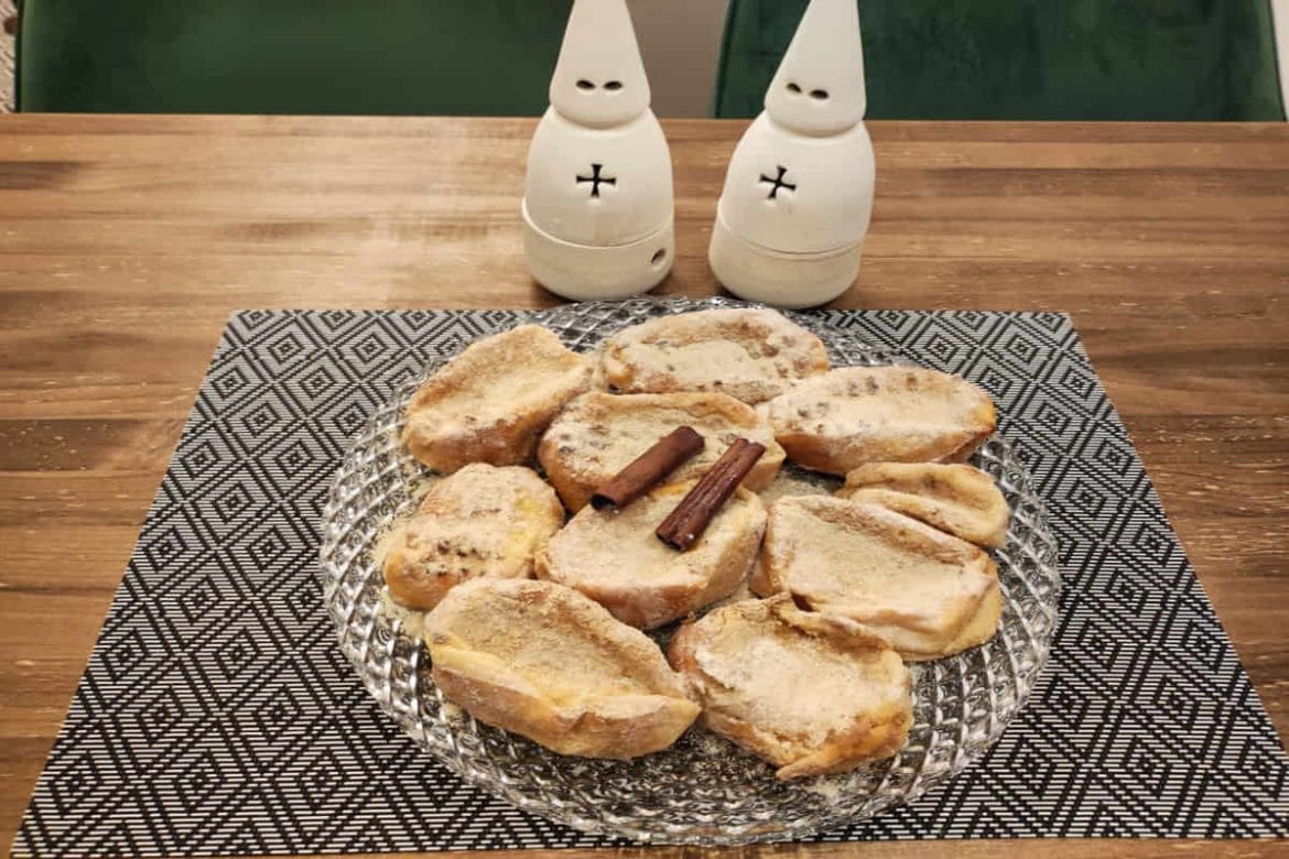 Torrijas en Air Fryer