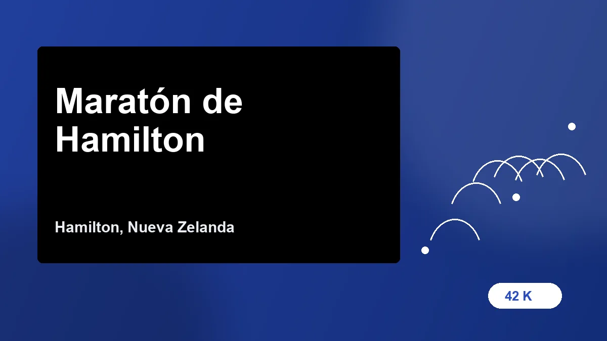 Maratón de Hamilton