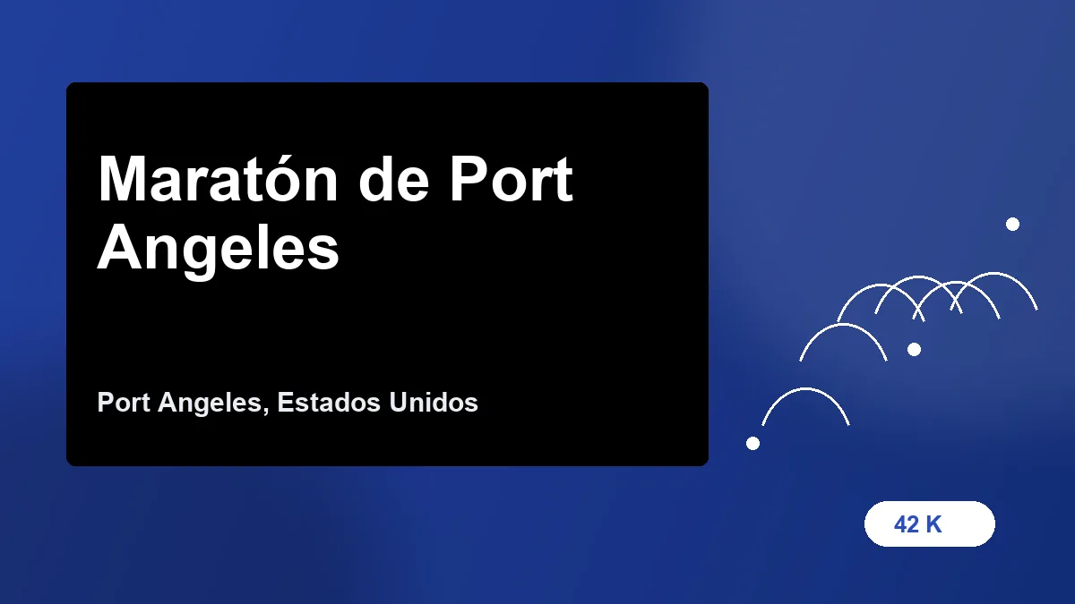 Maratón de Port Angeles