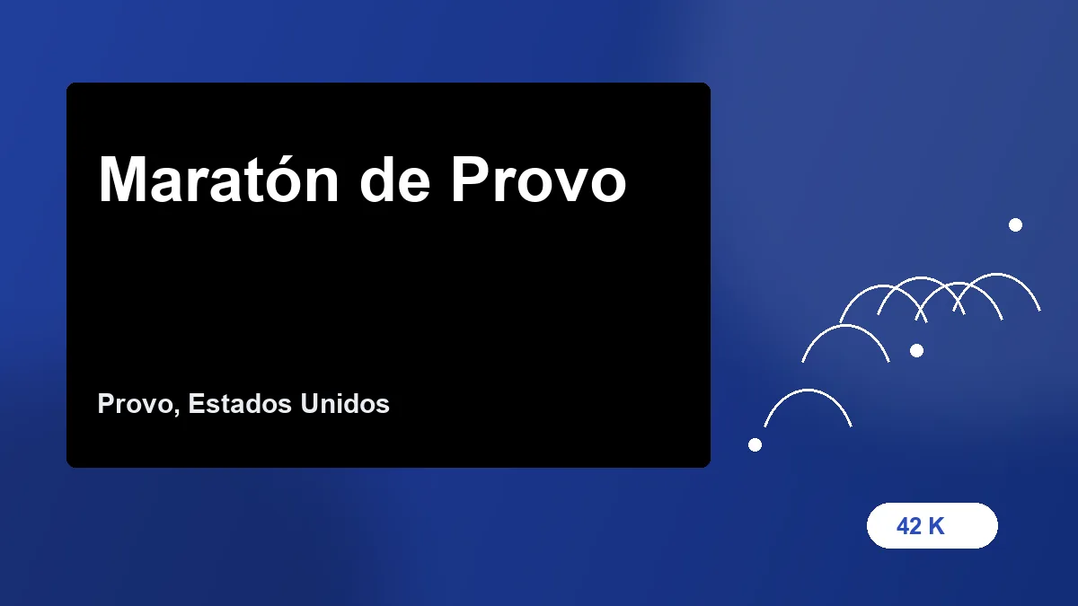 Maratón de Provo