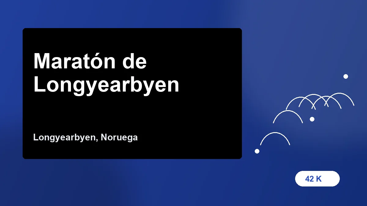 Maratón de Longyearbyen