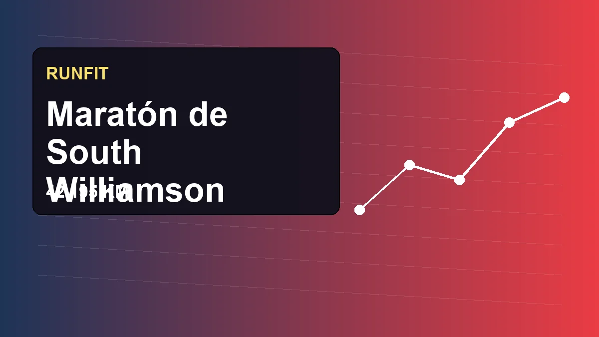 Maratón de South Williamson