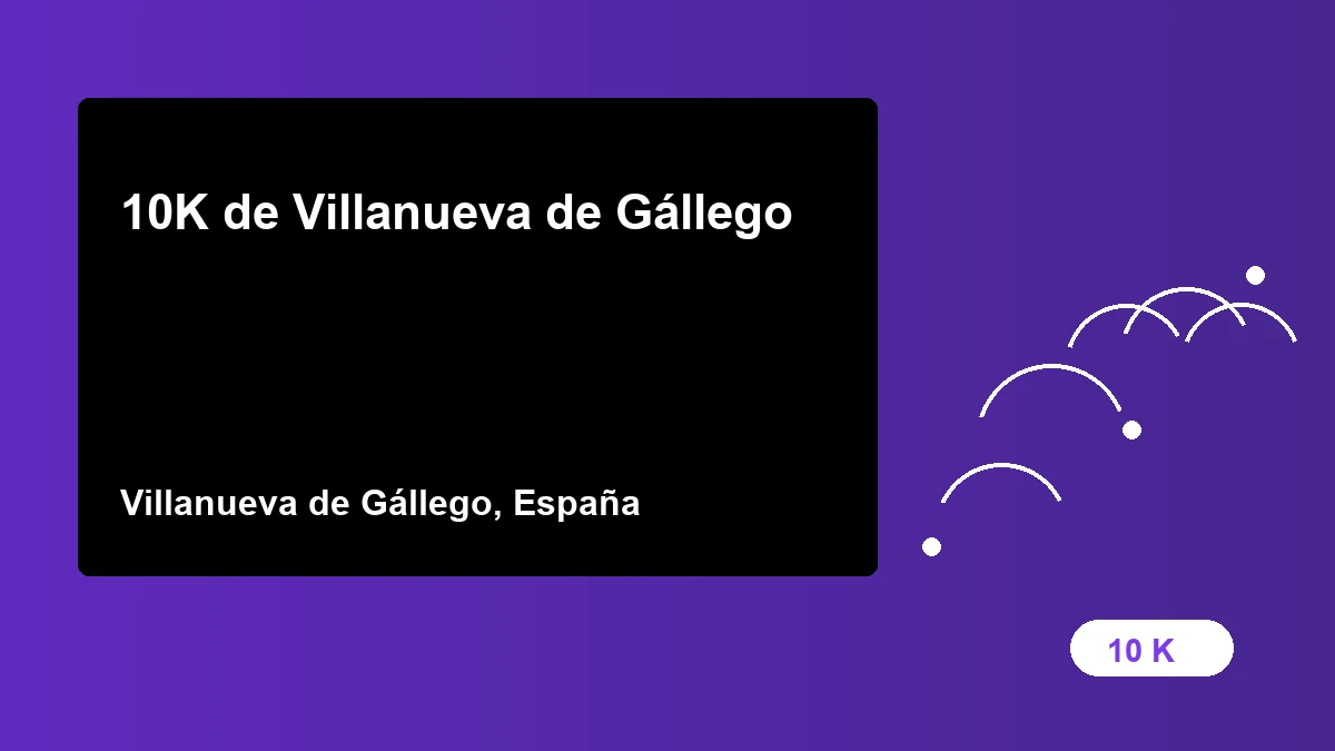 10K de Villanueva de Gállego