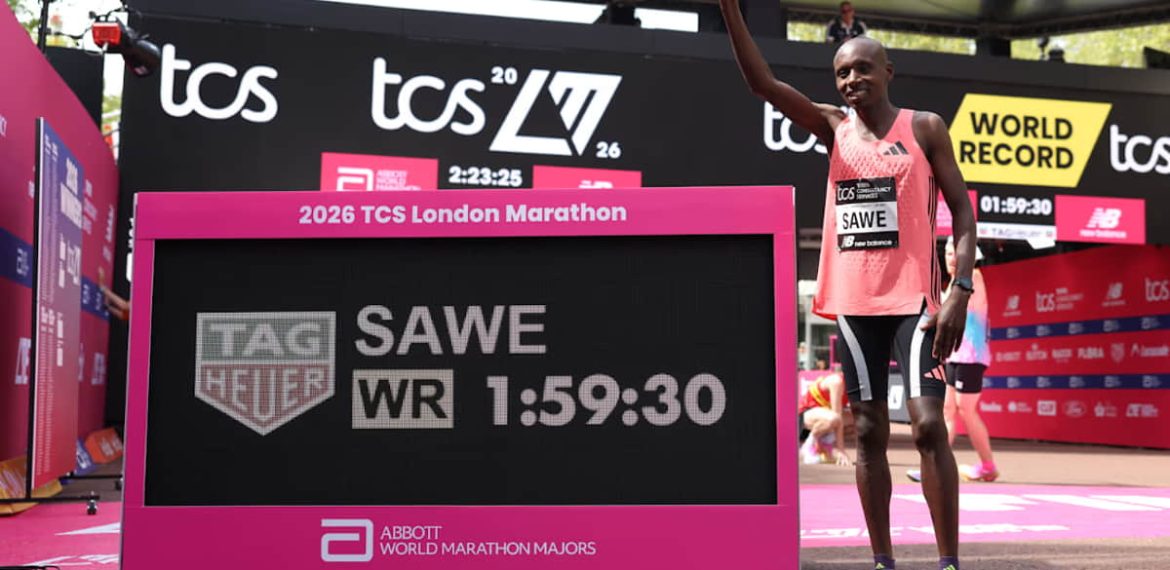 Sabastian Sawe récord mundo maratón
