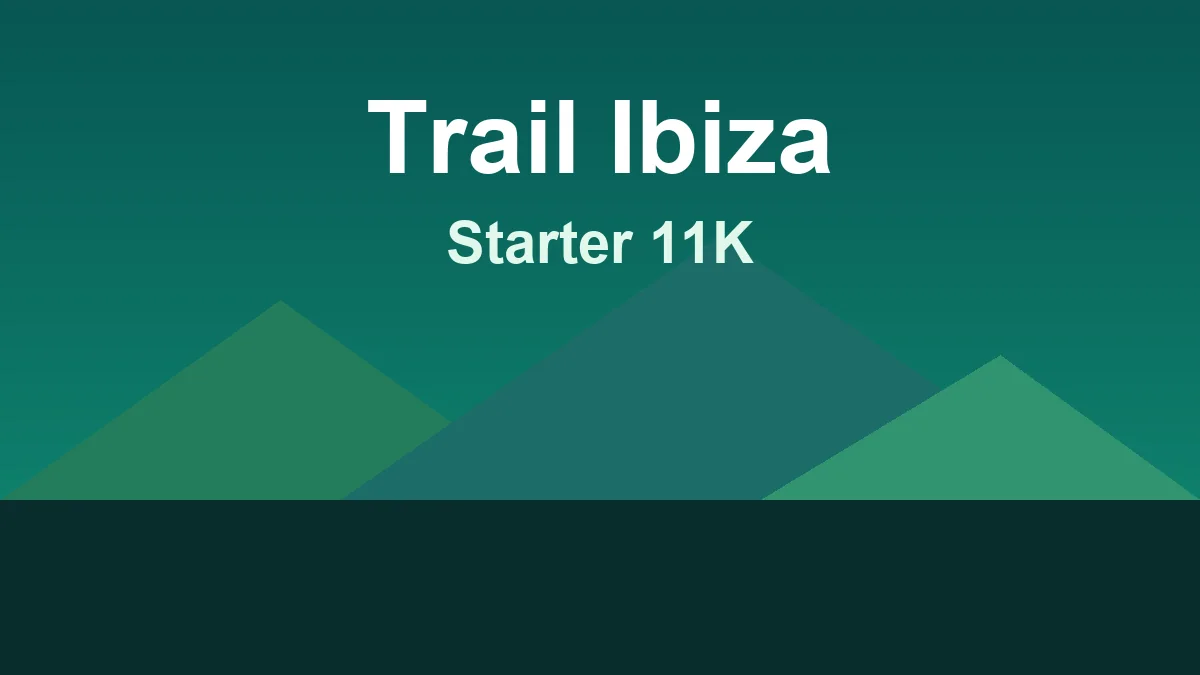Trail Ibiza Starter 11K