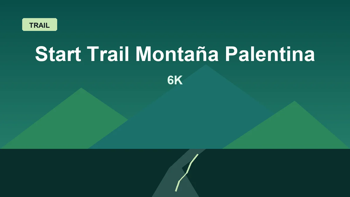 Start Trail Montaña Palentina 6K