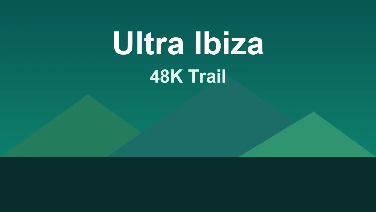 Ultra Ibiza Trail Maratón 48K